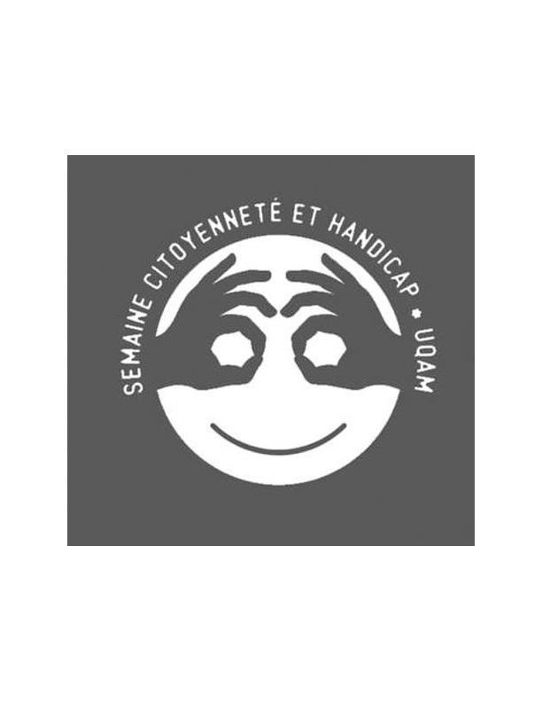 Logo de la Semaine Citoyenneté et Handicap de l’UQAM