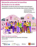 Page couverture du rapport