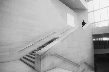 Escaliers au musée